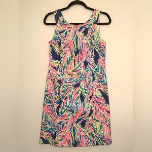 Lily Pulitzer Sleeveless Bright Print Mini Summer Dress Size 0